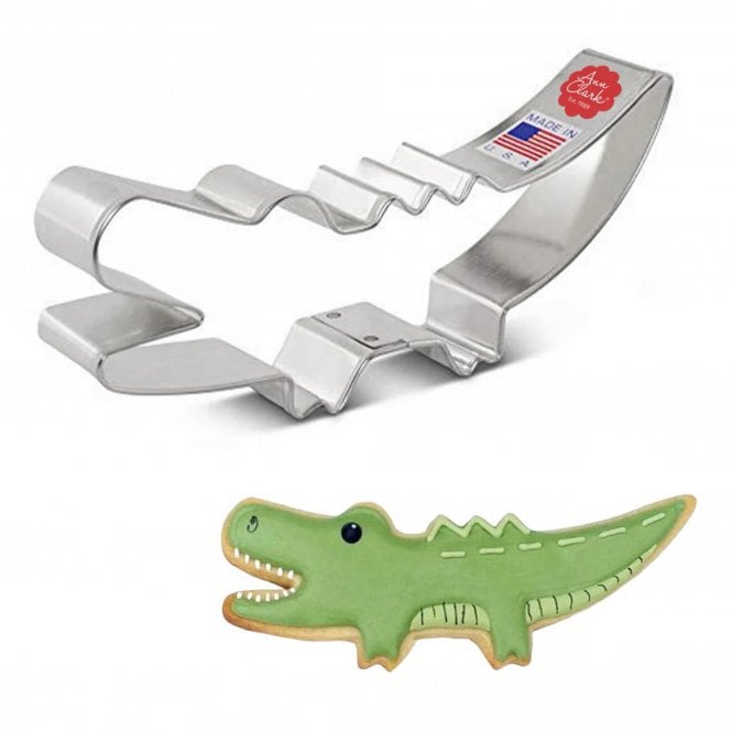 Ann Clark Cookie Cutters Alligator Cookie Cutter – Swampy Snack Fun