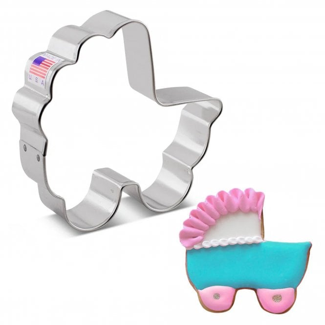 Ann Clark Cookie Cutters Baby Carriage Cookie Cutter – Little Joys Await