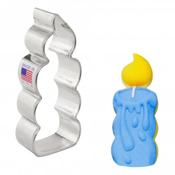 Ann Clark Cookie Cutters Birthday Candle Cookie Cutter – Make a Wish, Take a Bite!