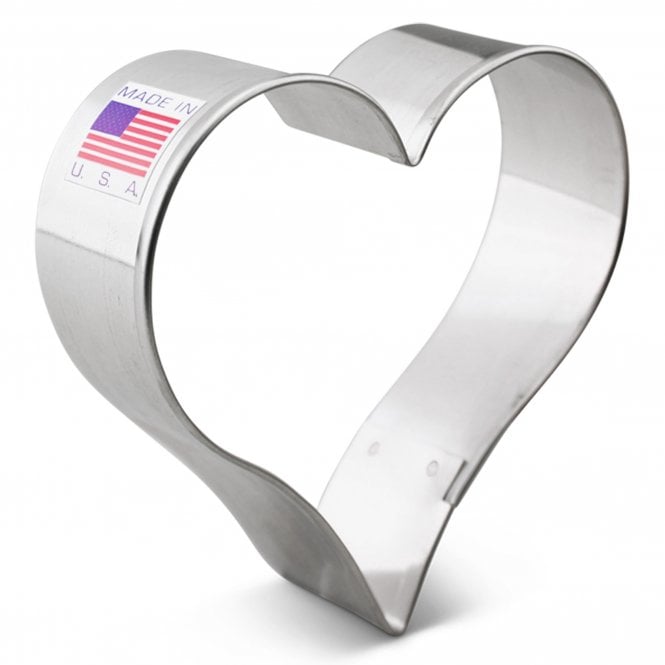 Ann Clark Cookie Cutters Charming Heart Cookie Cutter – Perfect for Heartfelt Creations