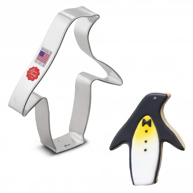 Ann Clark Cookie Cutters Cool Penguin Cookie Cutter – Chill Out with Winter Fun