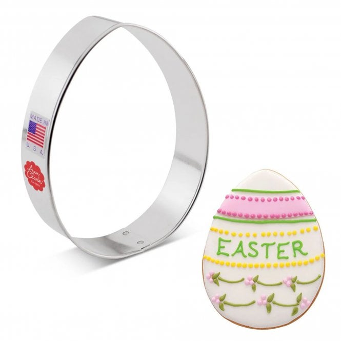 Ann Clark Cookie Cutters Easter Egg Cookie Cutter – Crack into Fun