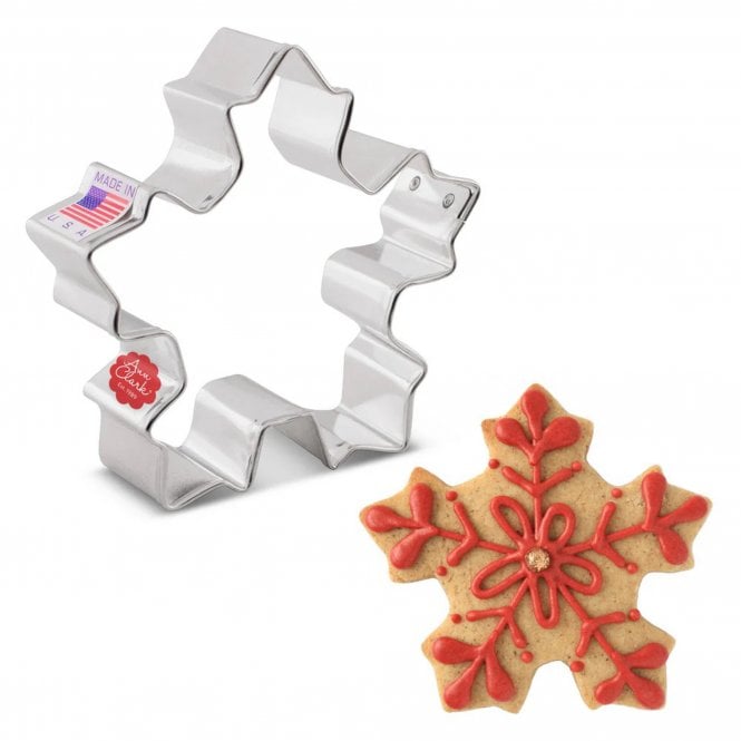 Ann Clark Cookie Cutters Festive Snowflake Cookie Cutter – Fancy Frosty Treats