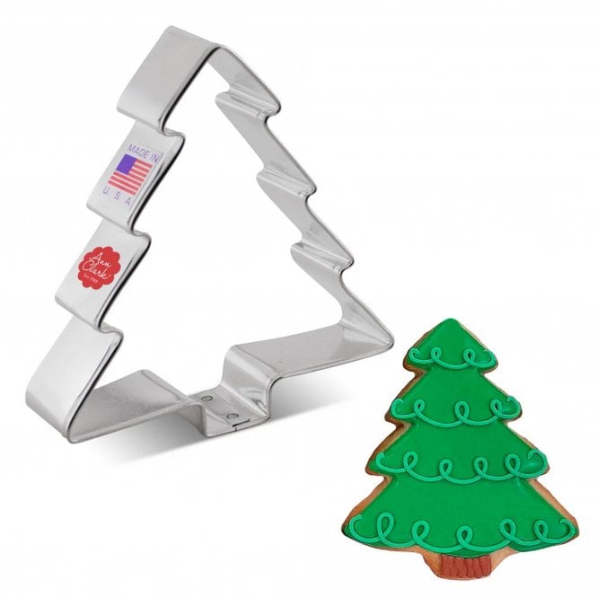 Ann Clark Cookie Cutters Festive Tree Cookie Cutter – A Holiday Staple in Every Cookie