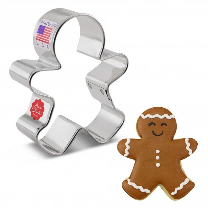 Ann Clark Cookie Cutters Gingerbread Classic Cookie Cutter – Cozy Holiday Flavor