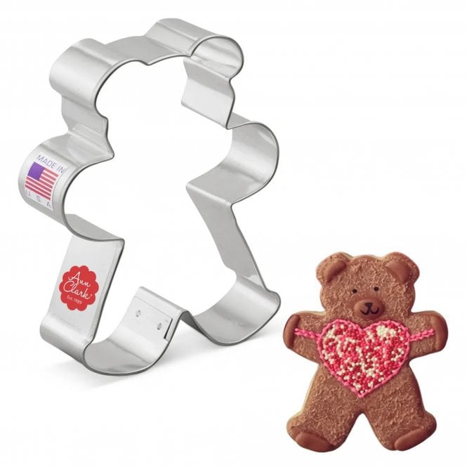Ann Clark Cookie Cutters Huggable Teddy Bear Cookie Cutter – Full of Fuzzy Fun