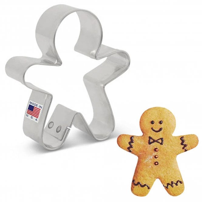 Ann Clark Cookie Cutters Mini Gingerbread Cookie Cutter – Bite-Sized Holiday Fun!