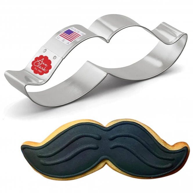 Ann Clark Cookie Cutters Mustache Cookie Cutter – Stylishly Sweet!