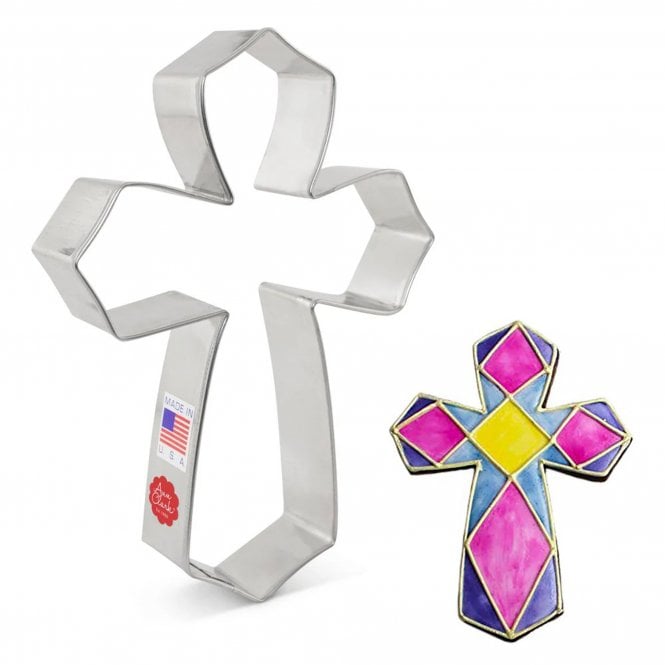Ann Clark Cookie Cutters Symbolic Cross Cookie Cutter – Perfect for Faith-Filled Celebrations