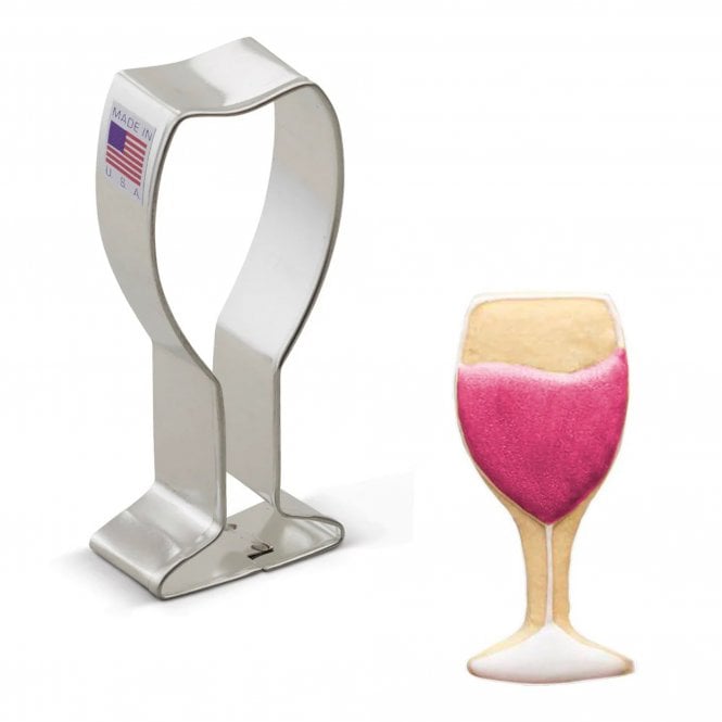 Ann Clark Cookie Cutters Wine Glass Cookie Cutter – Cheers to Perfect Cookies!