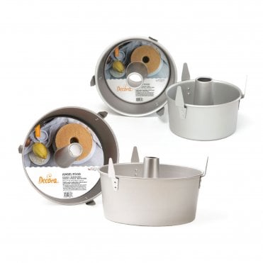 Anodised Aluminium Round Angel Food Cake Tin