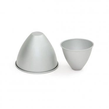 Anodized Aluminum Doll Pan ÃƒËœ 185 X 51 X H 148 MM