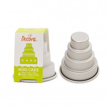 Anodized Aluminum Mini Wedding Cake 4 Tiers