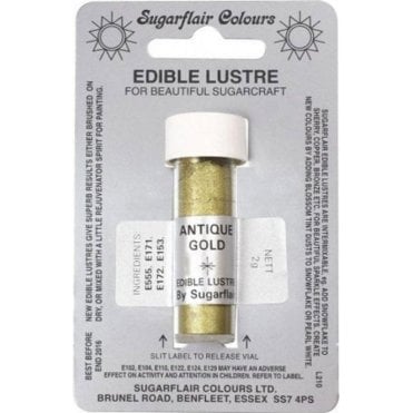 Antique Gold - Edible Lustre Dusting Colour 2g