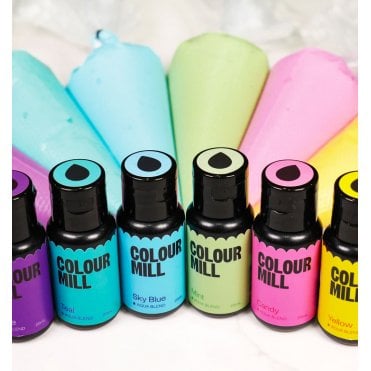 Aqua Blend Food Colouring 20ml: Vibrant Water-Based Pigments for Stunning Edible Art! - Check Best Before in Description