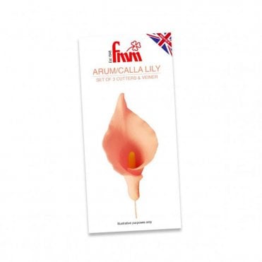 Arum Lily Icing Cutter & Veiner Set - FMM
