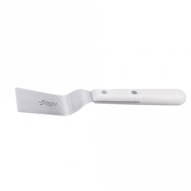 Ateco Stainless Steel Brownie Spatula With White Handle