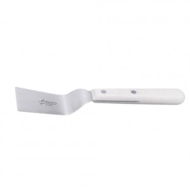 Stainless Steel Brownie Spatula With White Handle