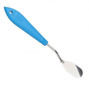 Stainless Steel Paddle Shaped Spatula With Soft Grip