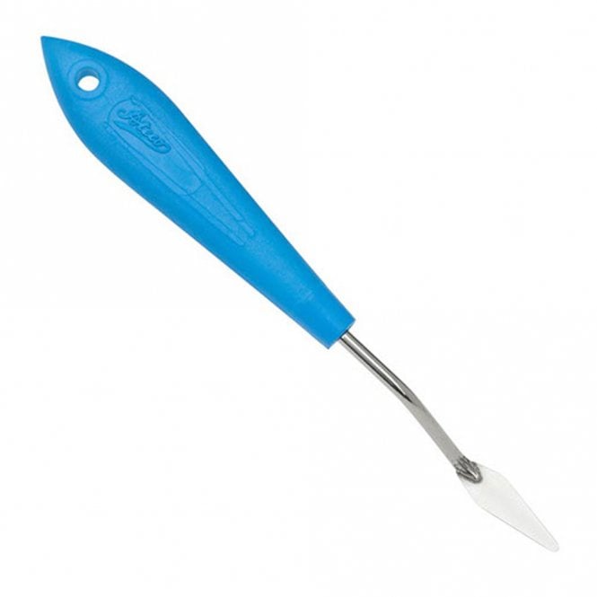 Ateco Stainless Steel Small Diamond Shaped Spatula With Soft Grip