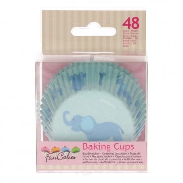 Baby Boy Baking Cups Pack Of 48