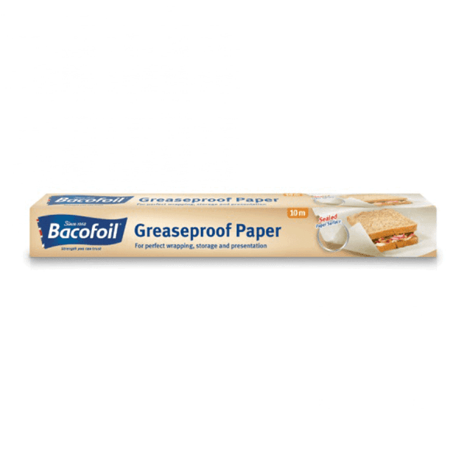Bacofoil Greaseproof Paper 10m