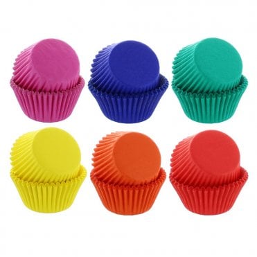 Baked With Love Bright Rainbow Baking Cases - Pack of 300