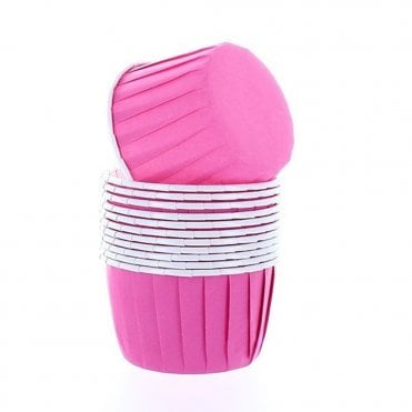 Baked With Love Hot Pink Baking Cups - Pack Of 12