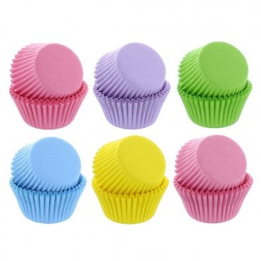 Baked With Love Pastel Rainbow Baking Cases - Pack of 300