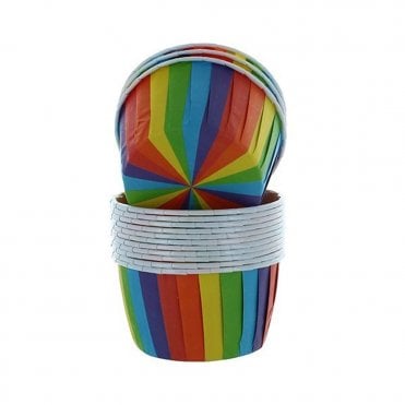 Baked With Love Rainbow Baking Cups - Pack Of 24