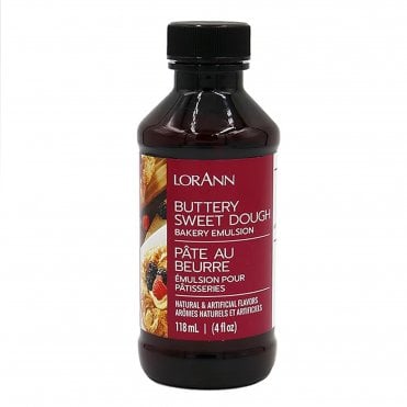 Bakery Emulsion - Natural & Artificial Flavour - Buttery Sweet Dough - 118ml