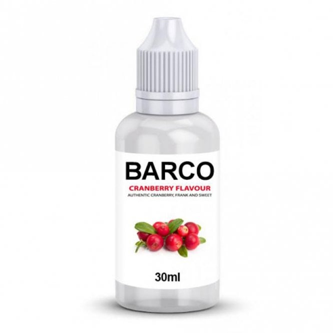 Barco Cranberry Flavour 30ml Best Before 07.23.2022