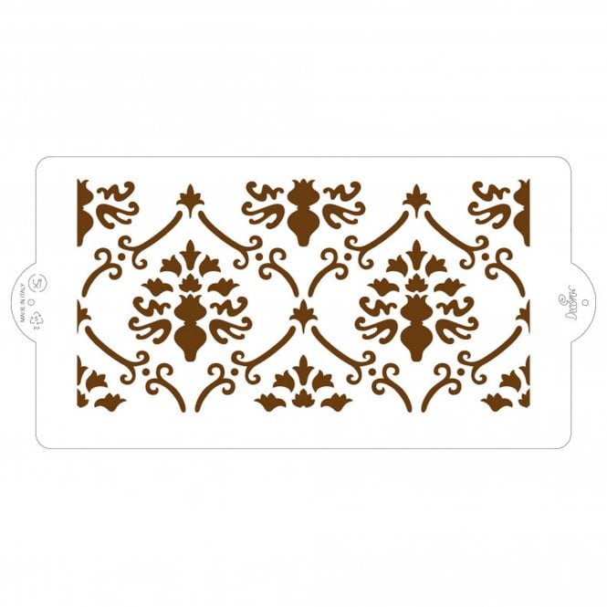 Decora Baroque - Cake Decorating Stencil 15 x 30cm