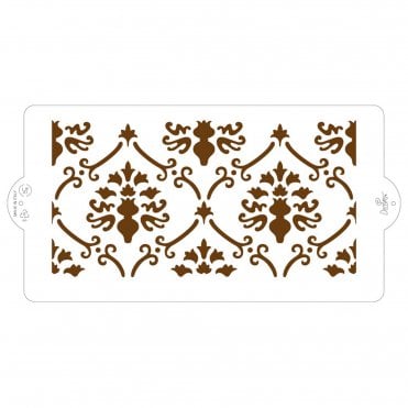 Baroque - Cake Decorating Stencil 15 x 30cm