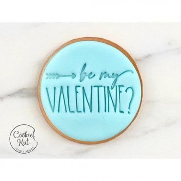 Be My Valentine Style 2 - Valentine's Day Embosser Stamp