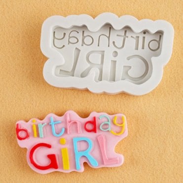 Birthday Girl Chocolate Silicone Mould
