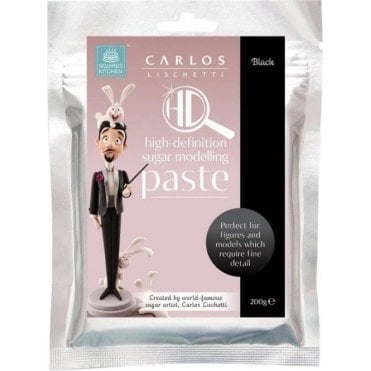 Black 200g HD Sugar Modelling Paste