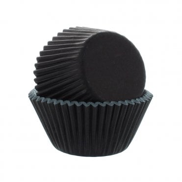 Black Baking Cupcake Cases