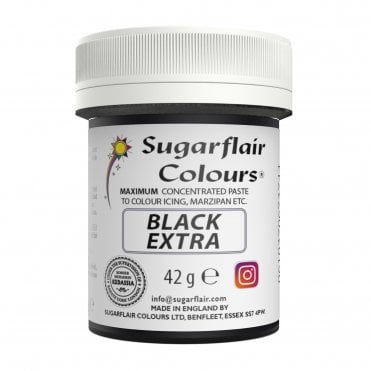 Black - Extra Concentrated Paste Gel Food / Icing Colourings