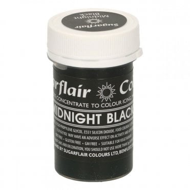 Black Magic - Satin Paste Gel Food/Icing Colouring
