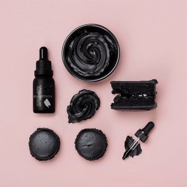 BLACK - Professional Food Colouring Gel with Easy Dropper Bottle 15ml