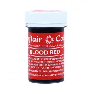 Blood Red - Spectral Paste Gel Food/Icing Colouring