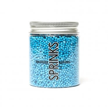 Blue Non Pareils Sprinkles By Sprinks - 85g 