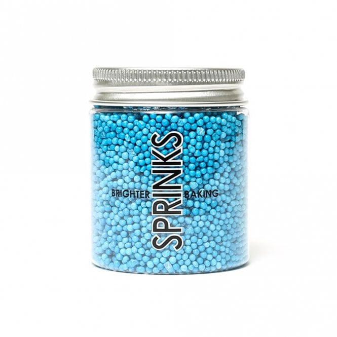 Bake Group Blue Non Pareils Sprinkles By Sprinks - 85g Best Before: 28/06/2025