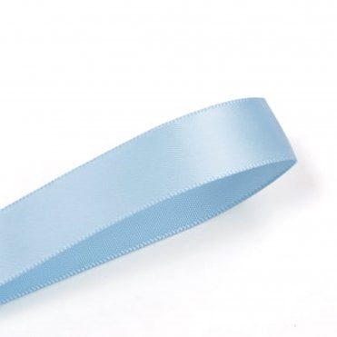 Blue Topaz Double-Faced Satin Ribbon - 15mm