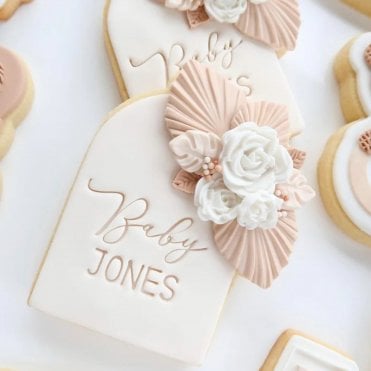 Boho Floral Arch Cookie Cutter
