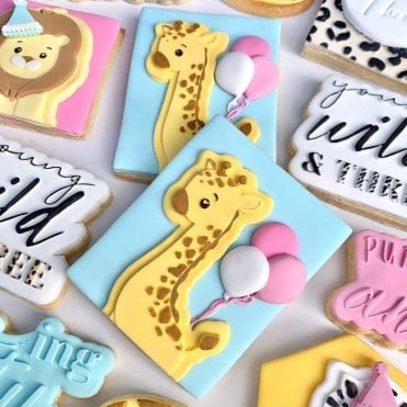 Boho Giraffe Debosser & Cutter