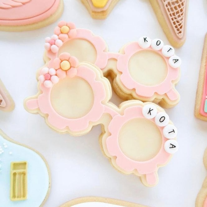 Boss Embossers Mini Letter Beads Paddle Set Debosser & Mini Cutter