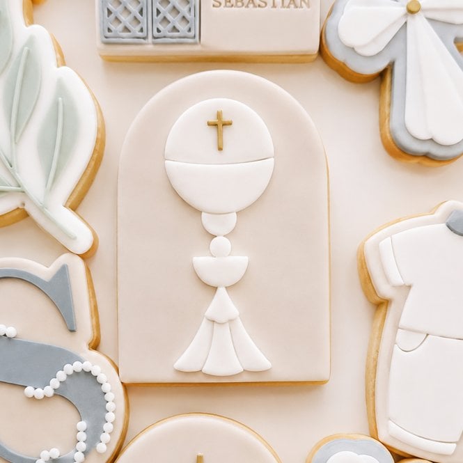 Boss Embossers Simple Baptism Chalice Stamp & Cutter