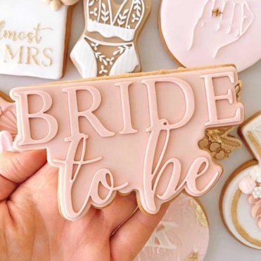 Bride to Be Stamp & Cutter